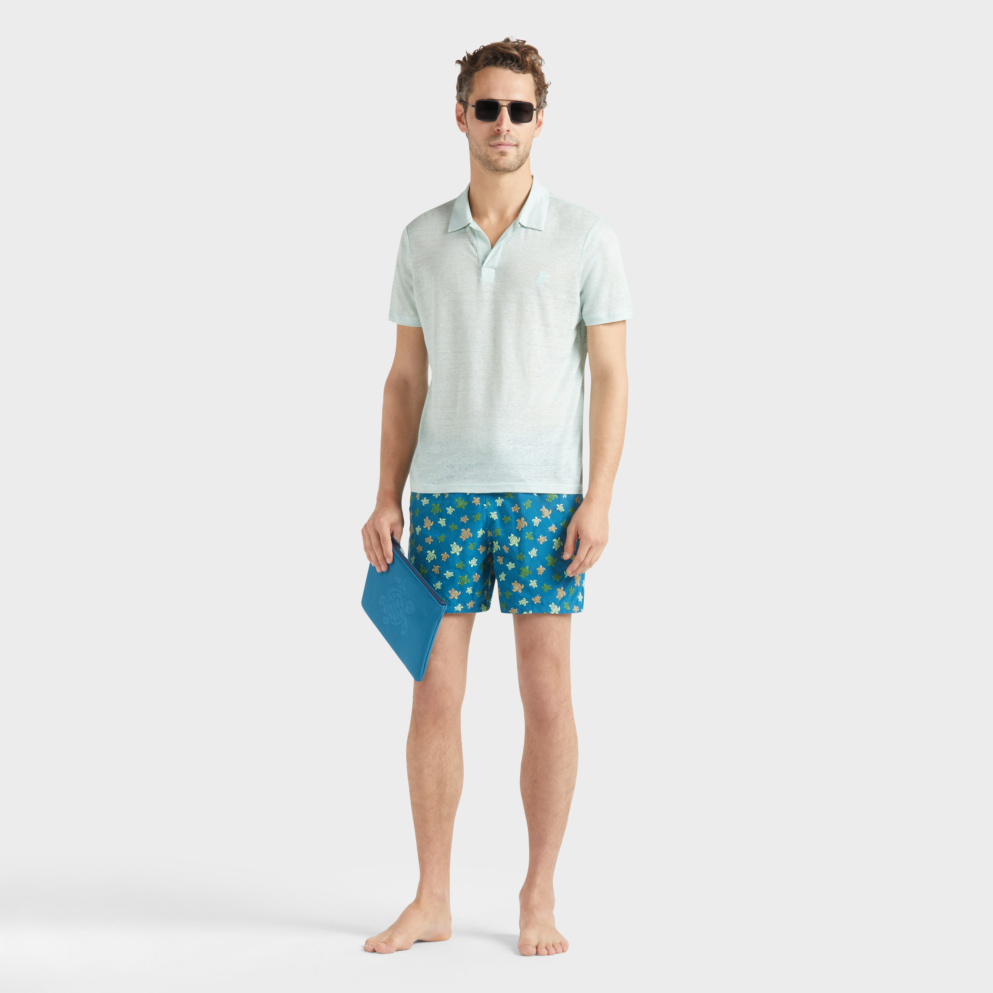 Look Herringbones Turtles Homme | Maillots de Bain Homme Vilebrequin