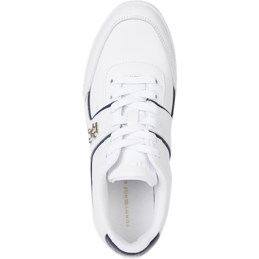 Tommy Hilfiger TH Prep Court Sneakers, Hvid, 36