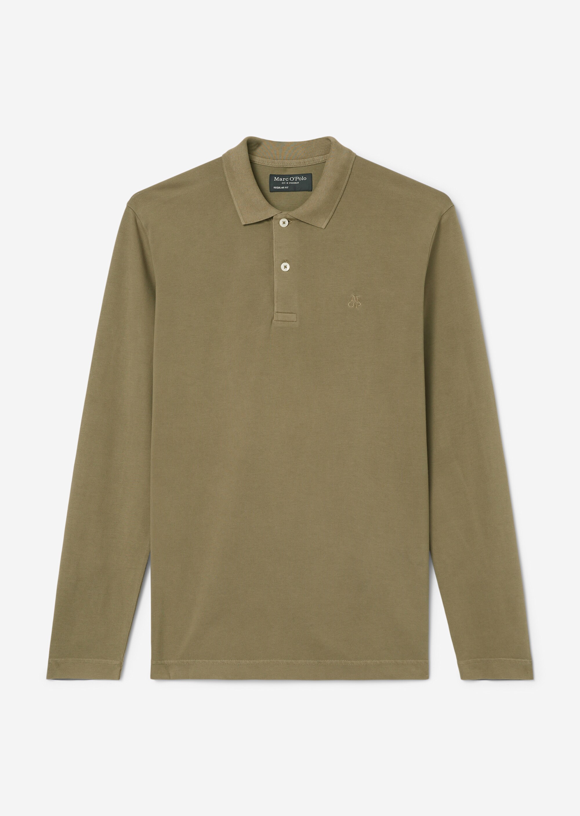 Poloshirt Piqué regular aus Bio-Baumwolle mit Elasthan