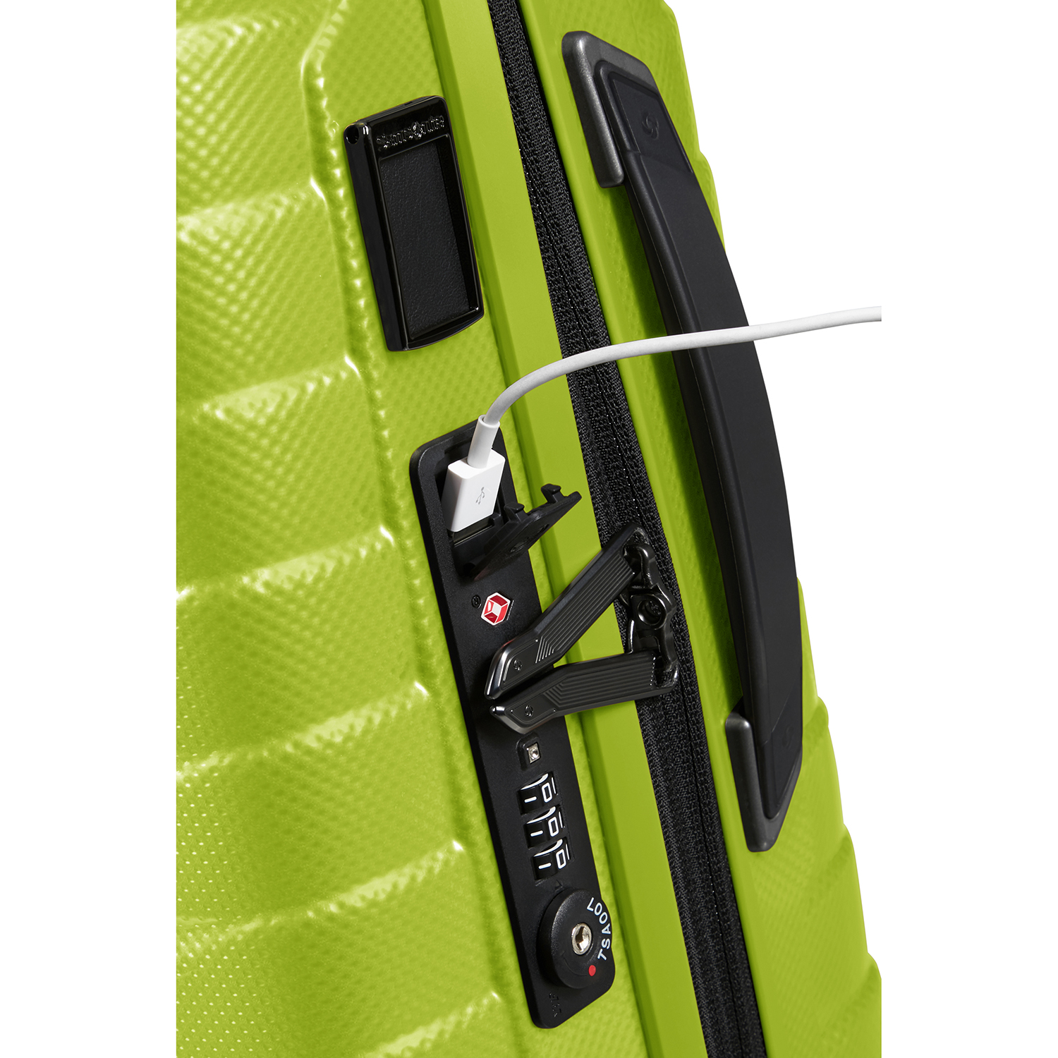 Samsonite Proxis Spinner 55/35 Expandable lime