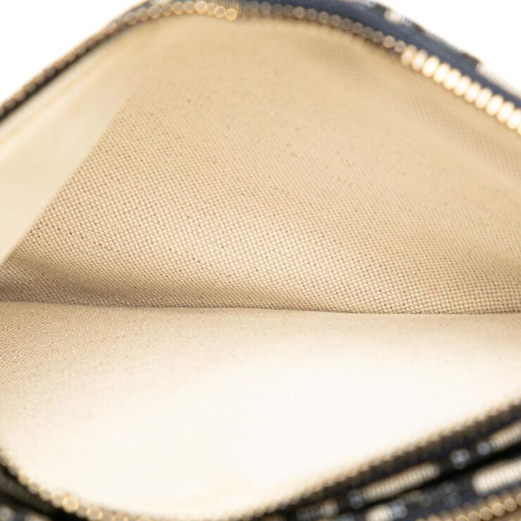 Dior Vintage Dior Saddle Bag Blue
