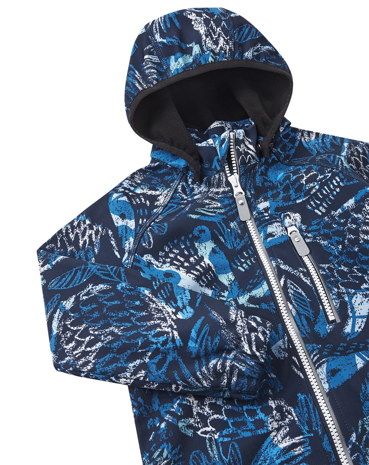 Softshelljacke VANTTI - PATTERN in navy