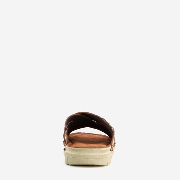 Van Beers leren heren slippers