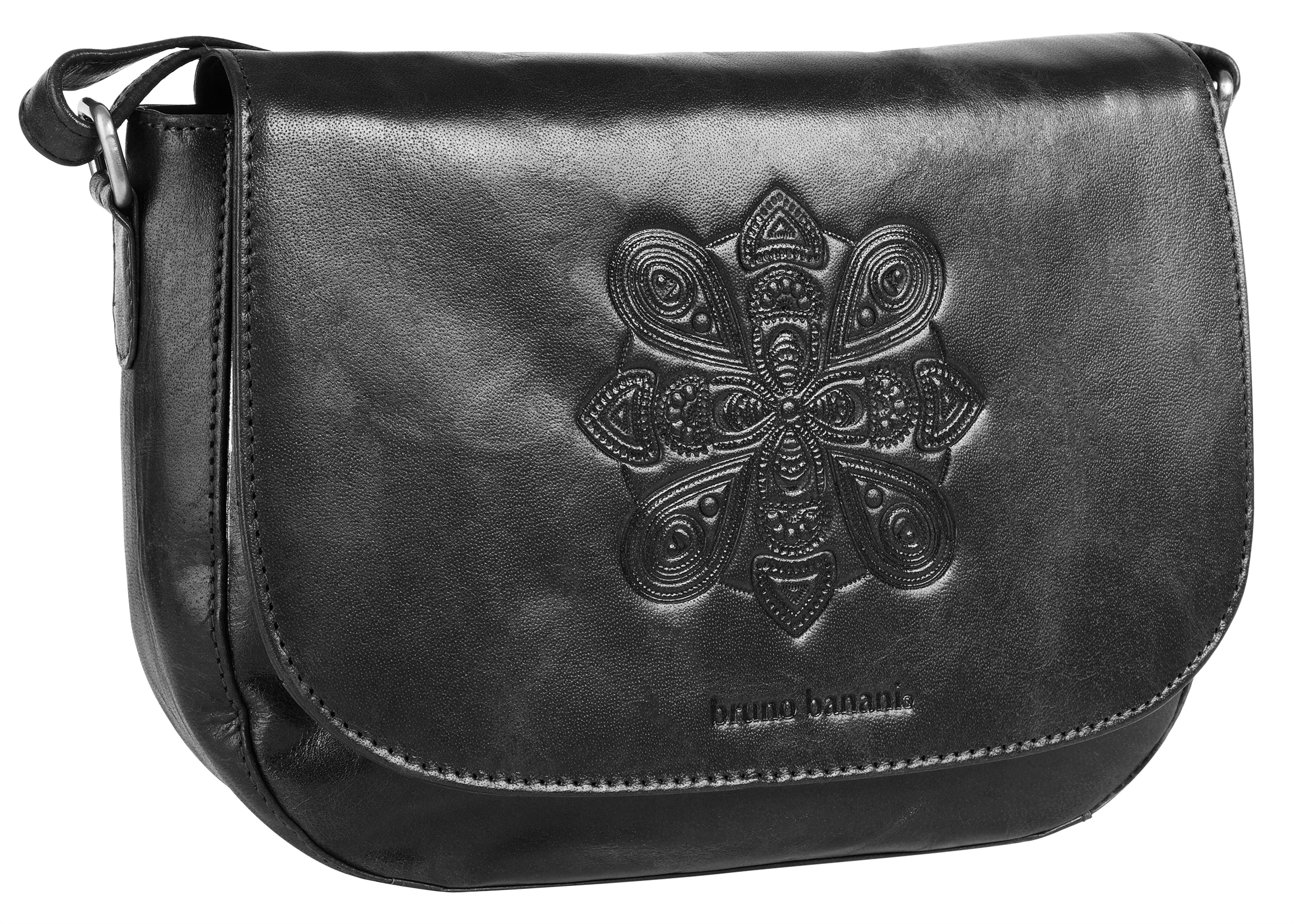 Bruno Banani Umhängetasche »Mandala« echt Leder