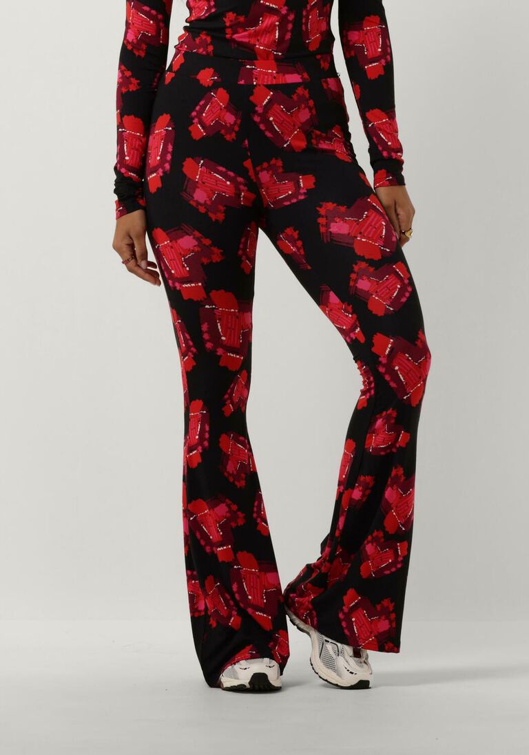 REFINED DEPARTMENT zwarte refined department flared broek abba