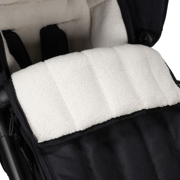 Dubatti One E5 Kinderwagen 2-in-1 - Black / Dark Brown - Sand