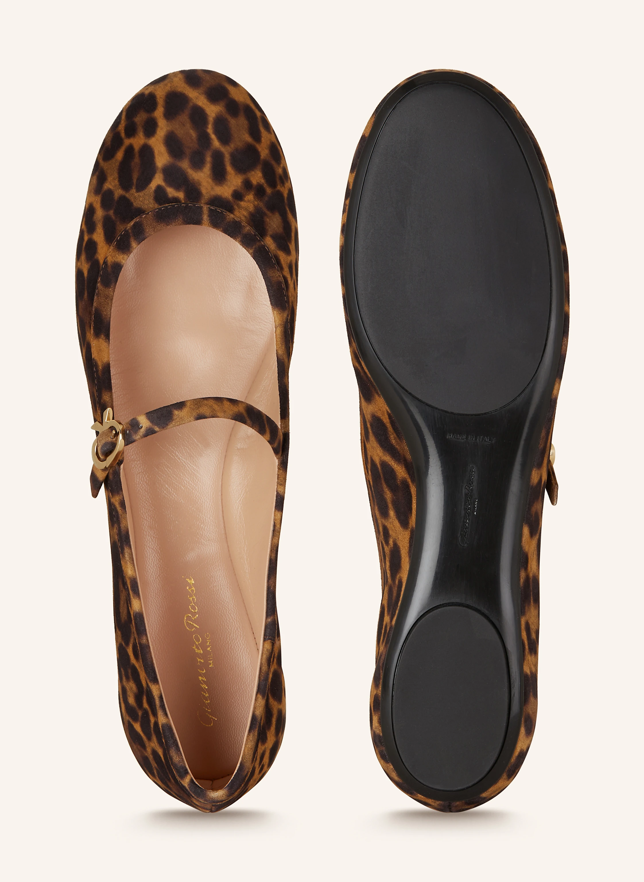 Gianvito Rossi Mary-Jane-Ballerinas CARLA