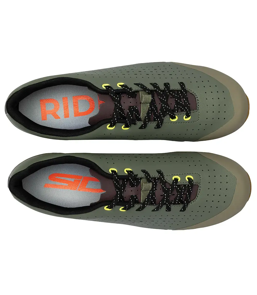 Sidi Asper Laces Gravelschoenen Legergroen Heren