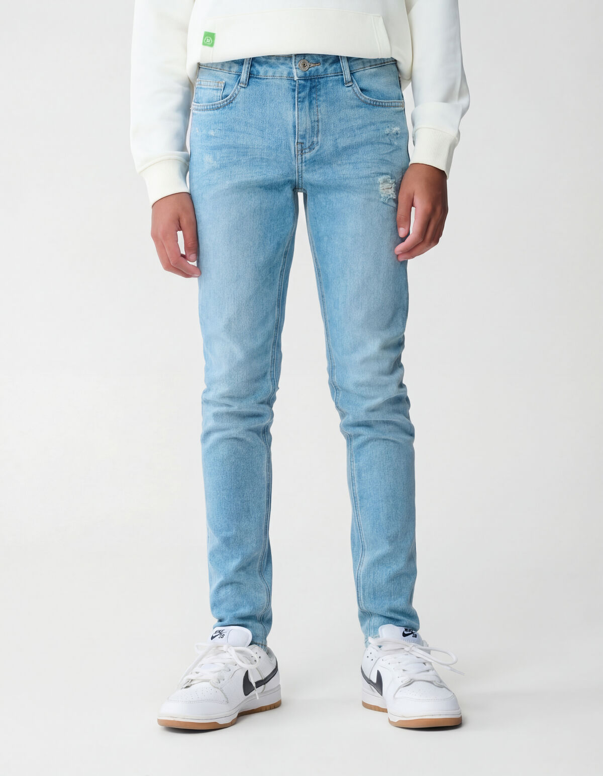 Tapered Fit Jeans Lichtblauw