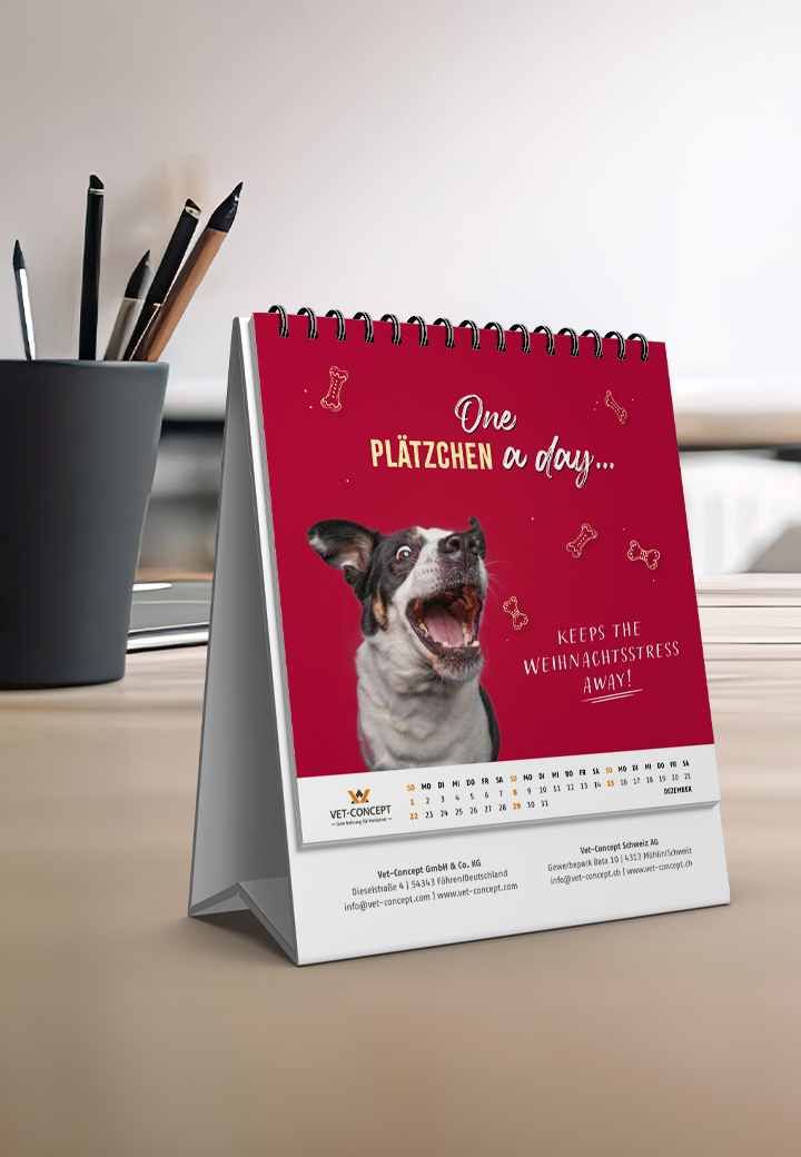 Vet-Concept Tischkalender 2024