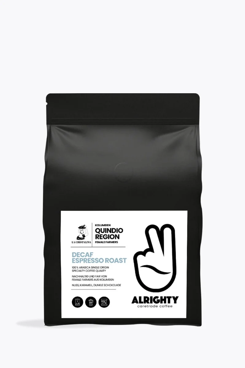 Alrighty Kolumbien Decaf Espresso 250g