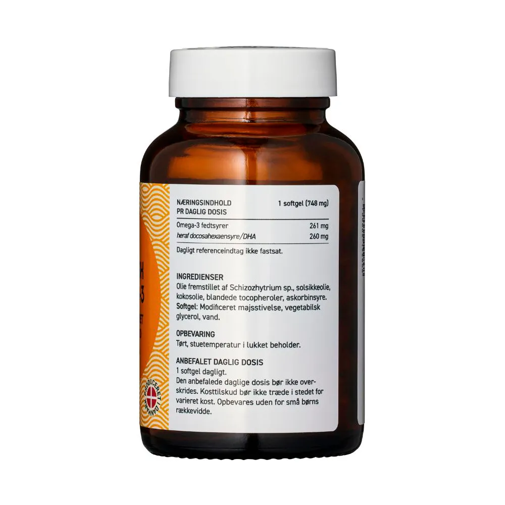Aliga Aqtive Vegansk Omega-3 - 60 softgels