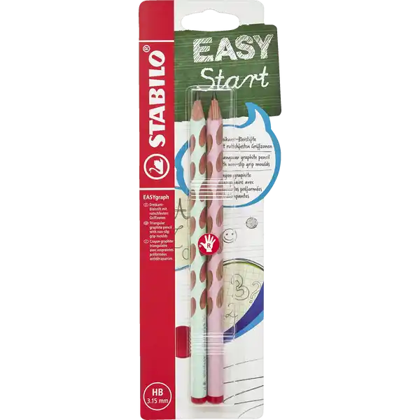 Stabilo Easygraph Pastel grün pink R