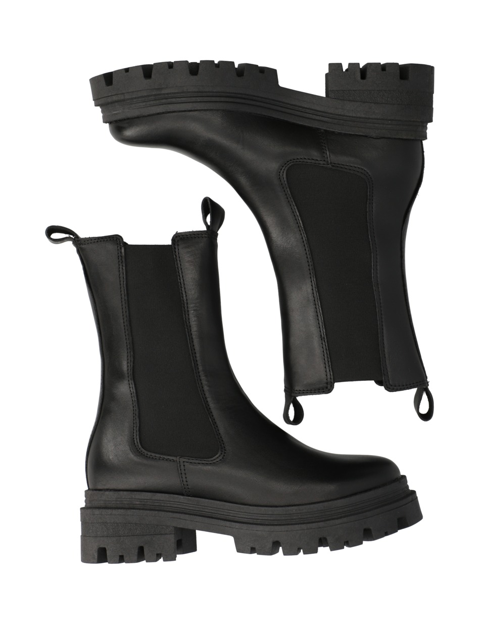 Glattleder Chelsea Boot