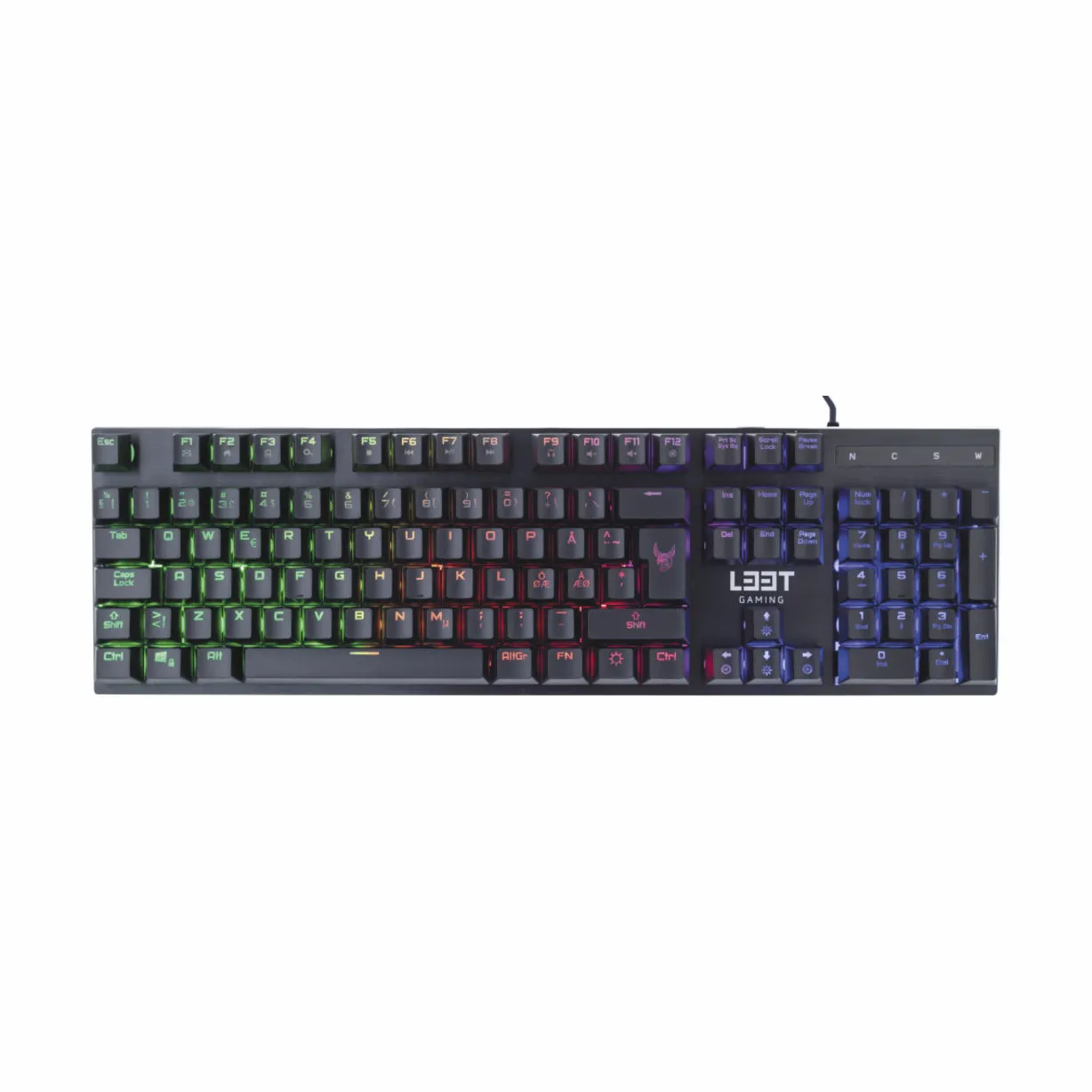 L33T Oseberg Semimech Gaming Tastatur