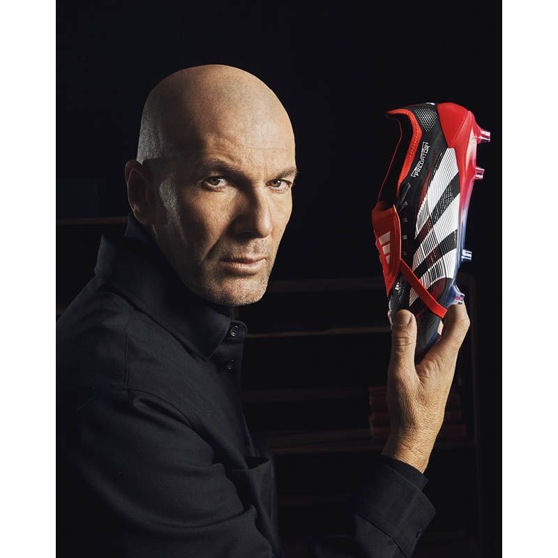 adidas Predator Elite Fold-over Tongue FG Moments - Noir/Blanc/Rouge ÉDITION LIMITÉE