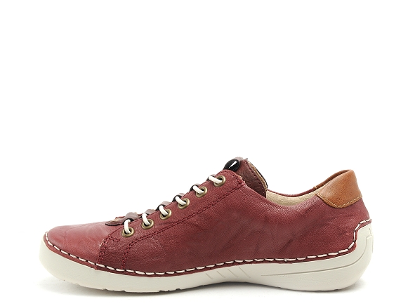 Rieker basses femme 52585 bordeaux