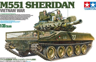 Tamiya - M551 Sheridan Vietnam War Byggesæt - 1:35 - 35365