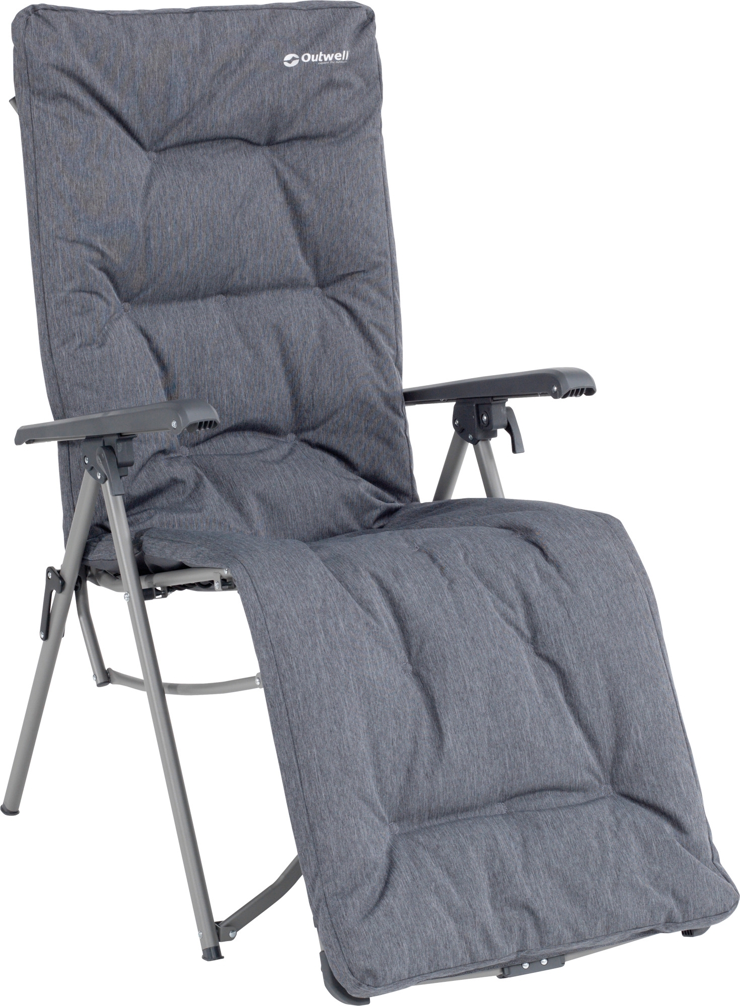 Outwell Torch Lake Liegestuhl klappbar/faltbar Grau