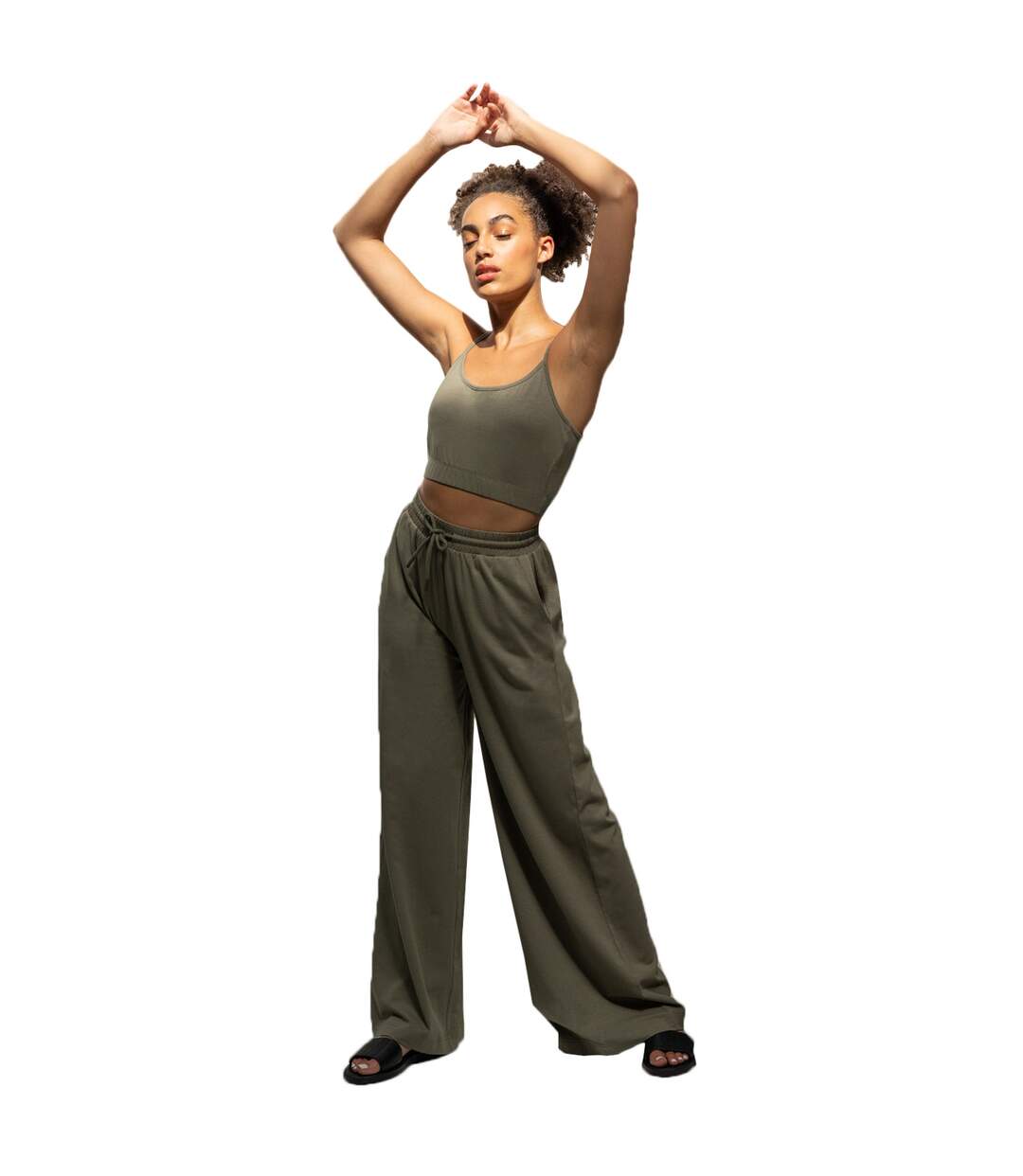 SF - Pantalon de jogging - Femme (Kaki) - UTPC4959