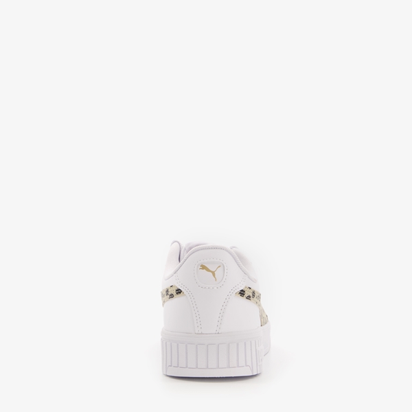 Puma Carina 2.0 Animal kinder sneakers wit