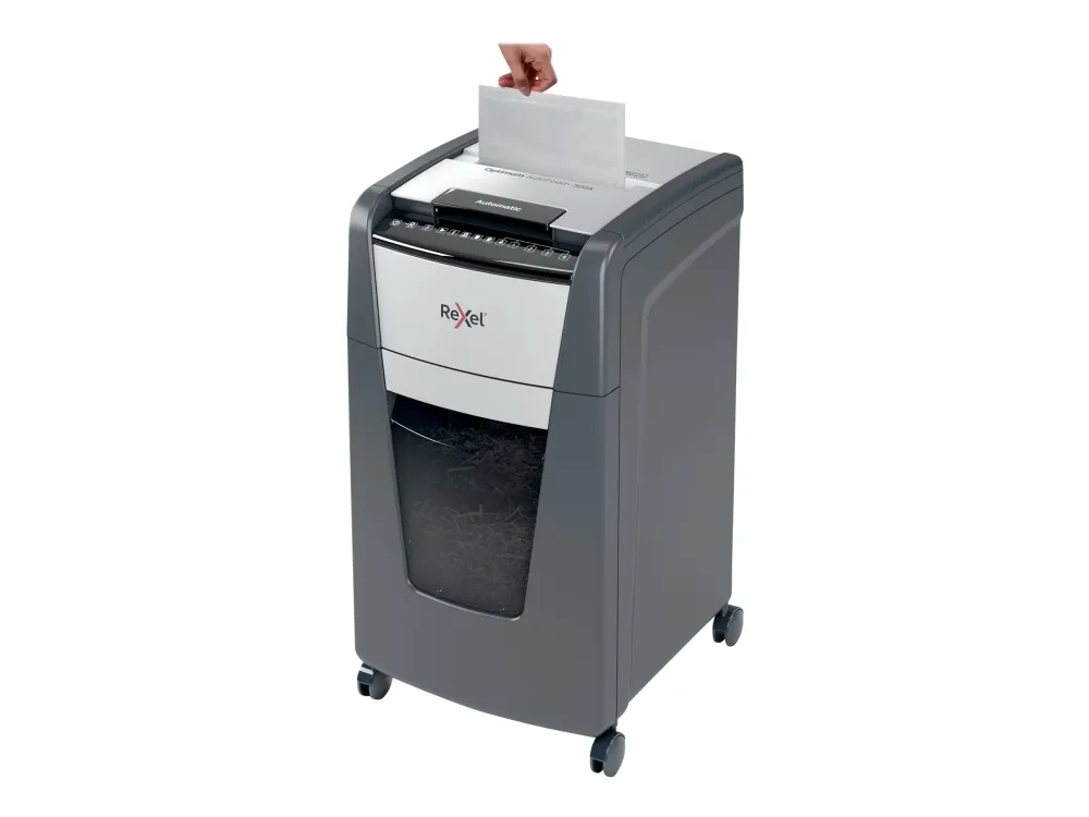 Makulator Rexel Optimum AutoFeed  300M mikromakulering 2x15 mm (P-5)