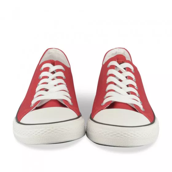 Baskets ROUGE DENIM SIDE
