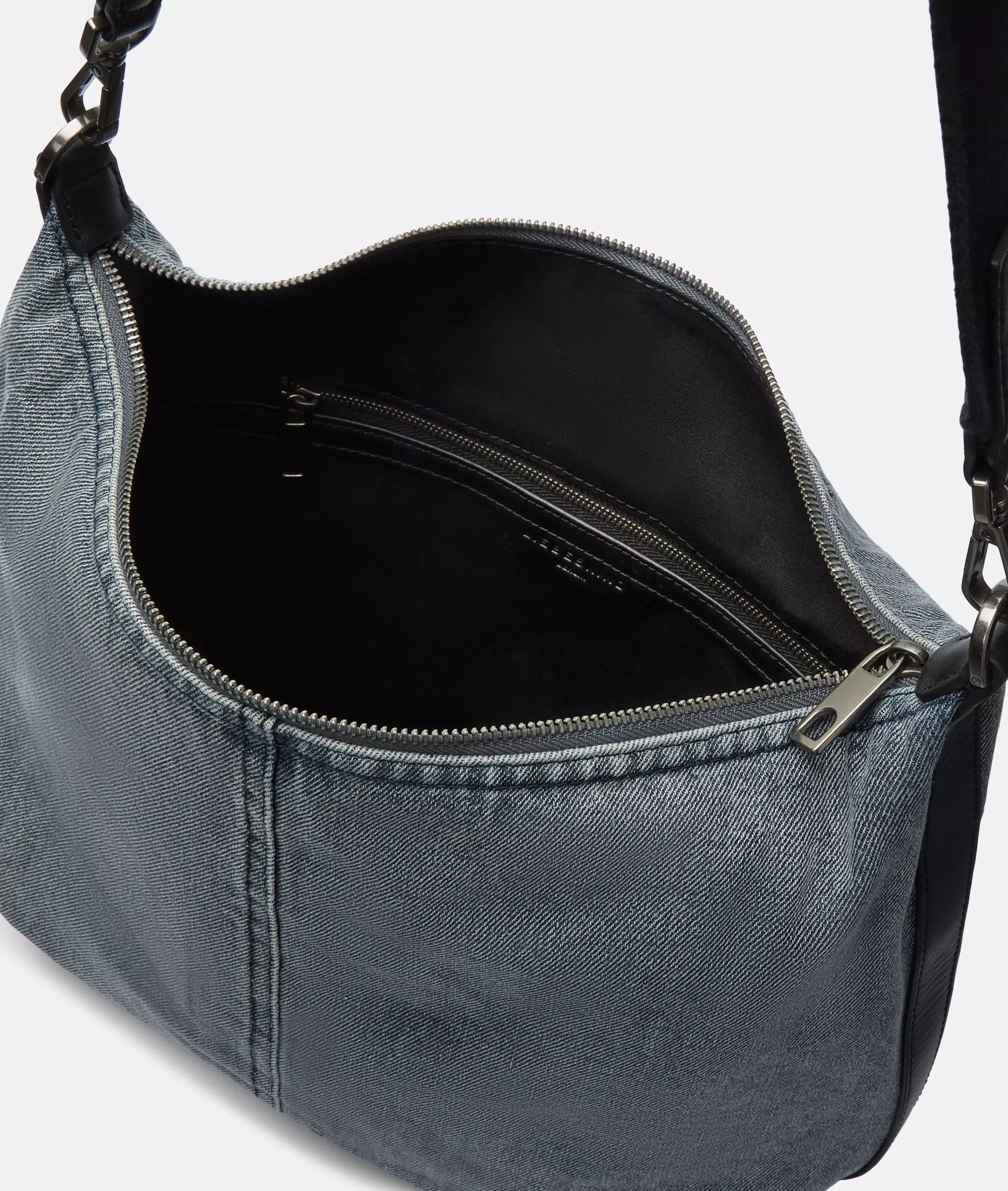 Denim Paris Hobo M Spacious denim shoulder bag