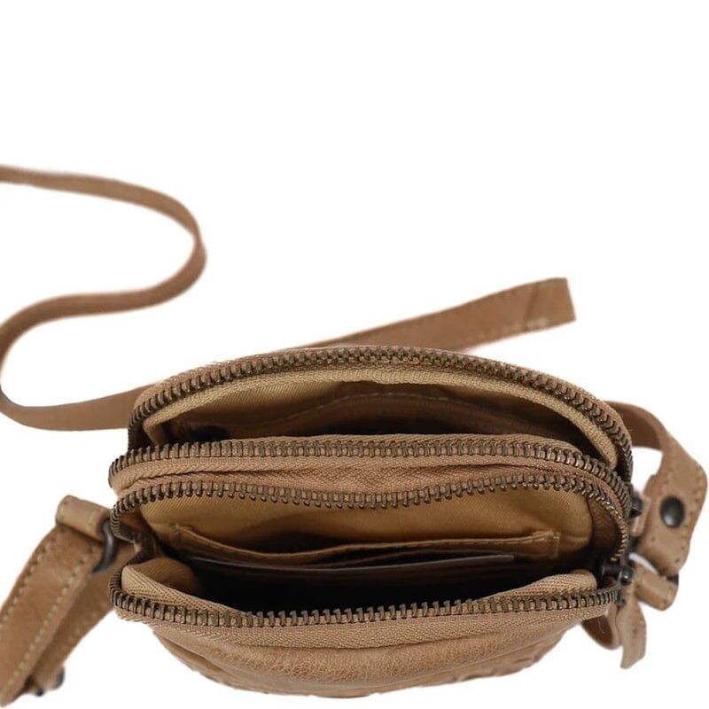 Bear Design Shoulderbag Saske Beige