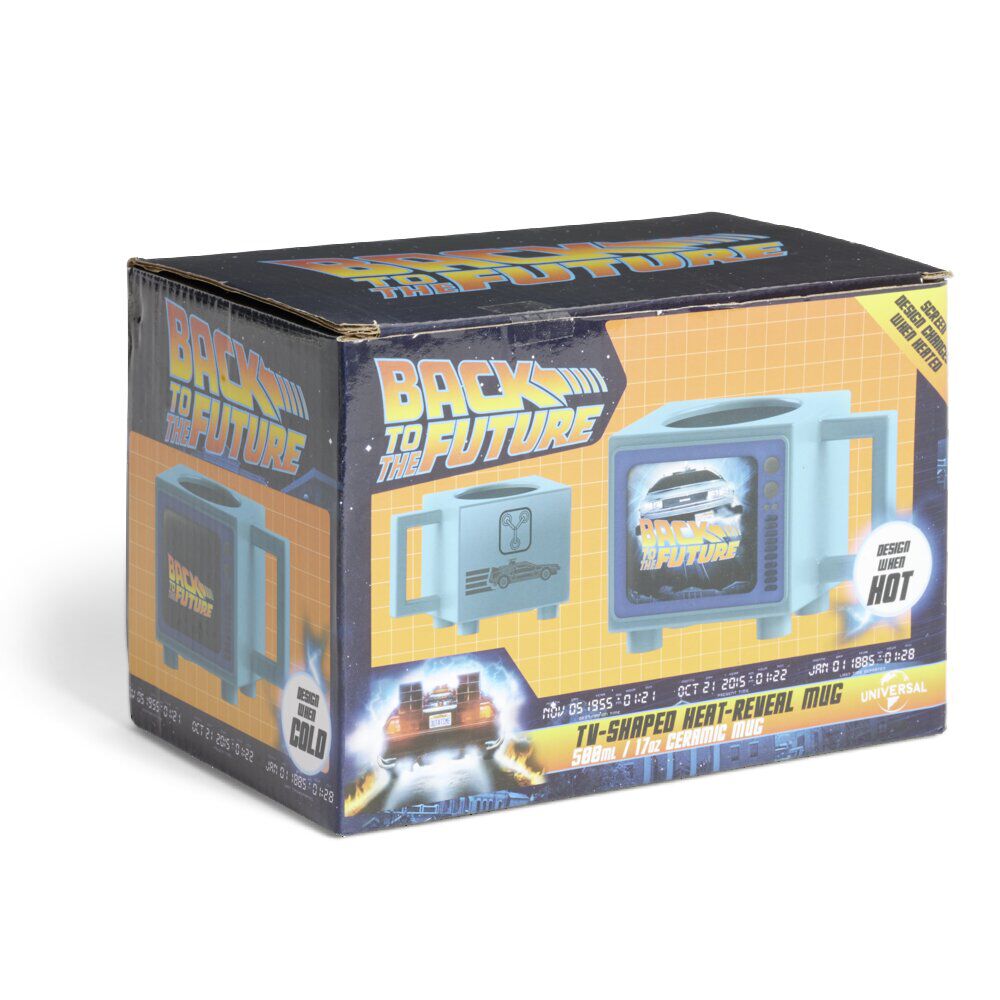 Mug thermoréactif Retour vers le Futur bleu 500ml