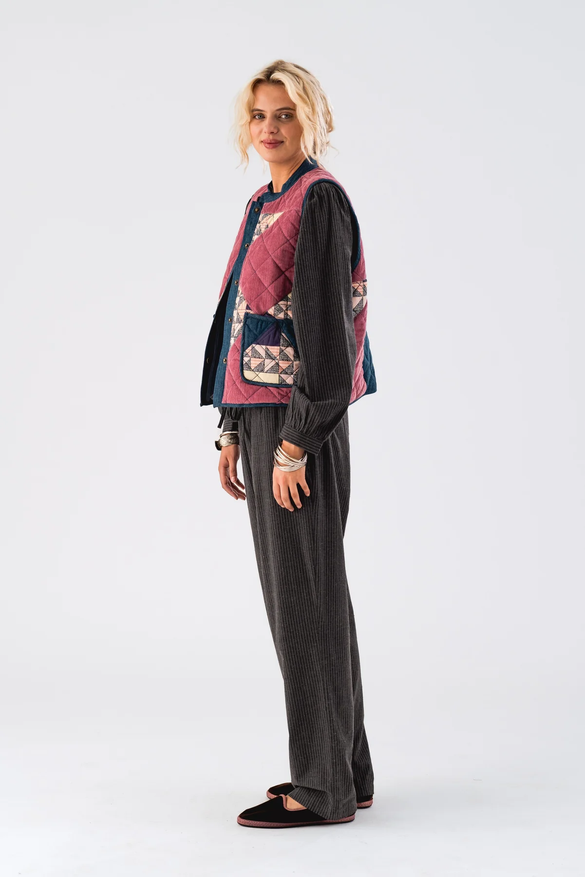 Lollys Laundry Billll Pants 18 washed black