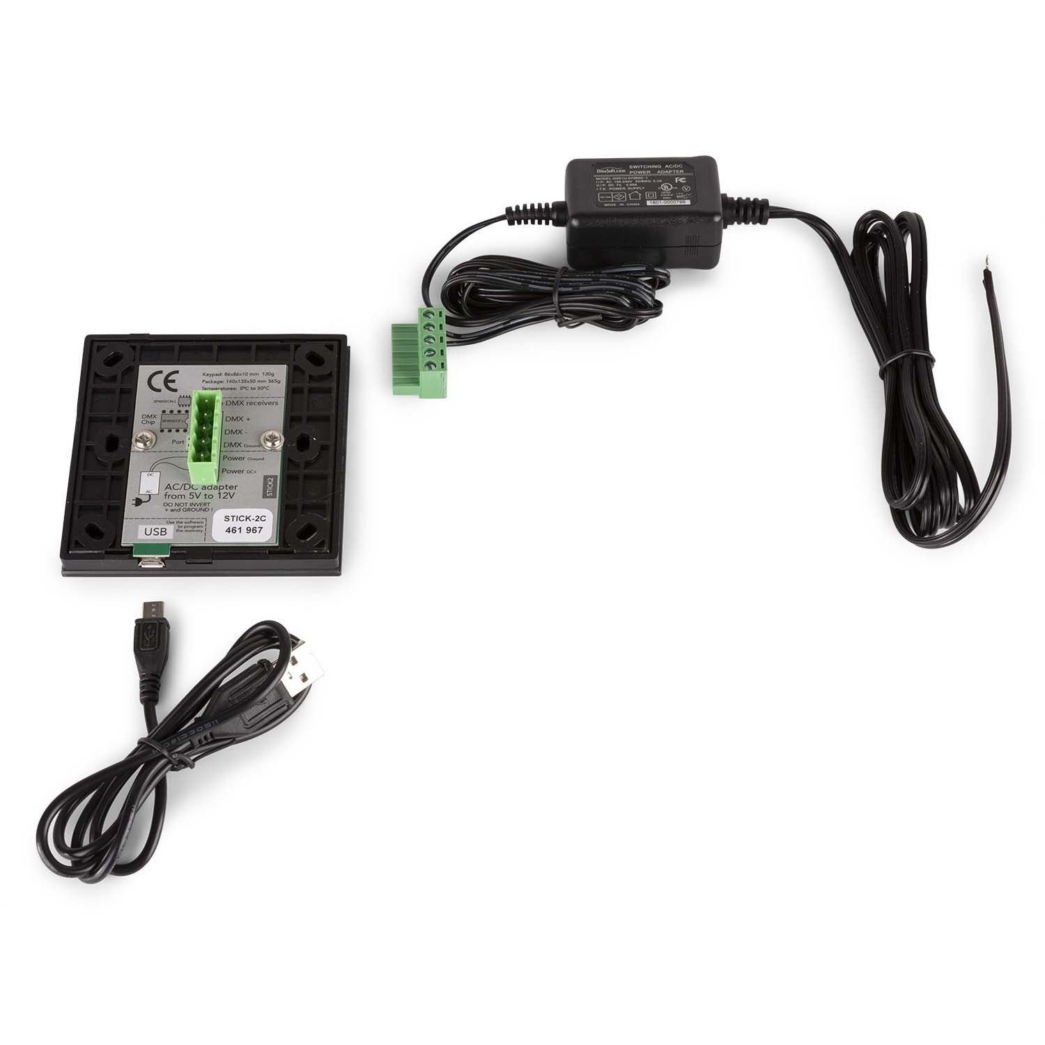 BeamZ STICK-GU2 DMX controller wandmontage 128 kanalen