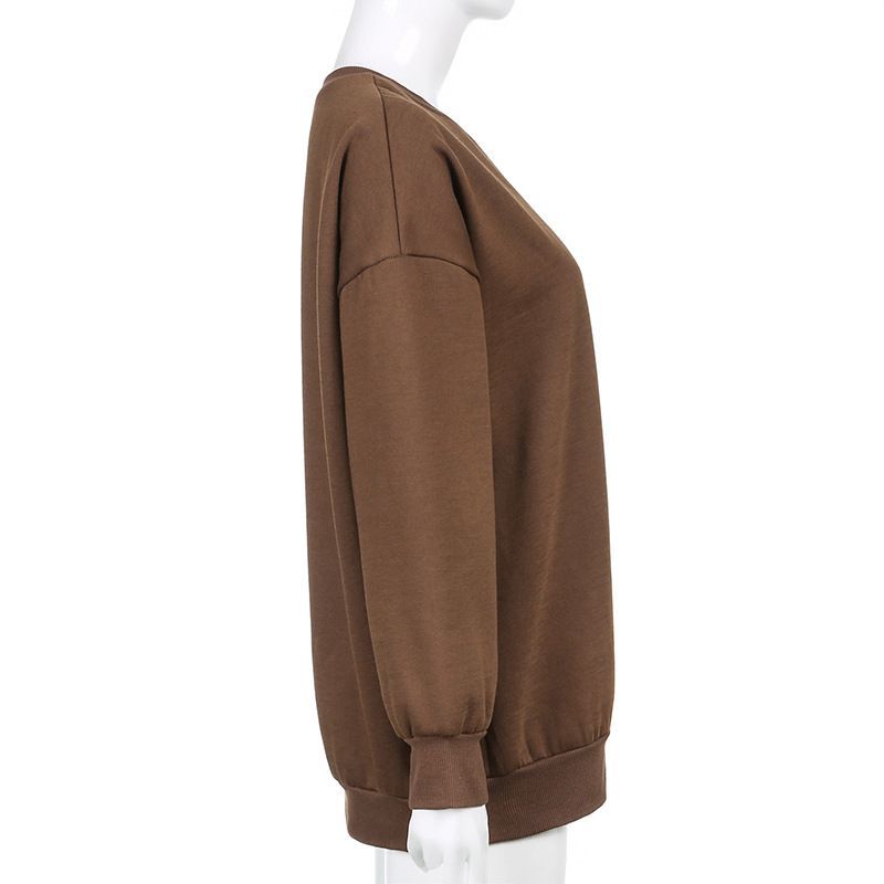 Honet - Sweatshirt met geborduurde paddenstoel