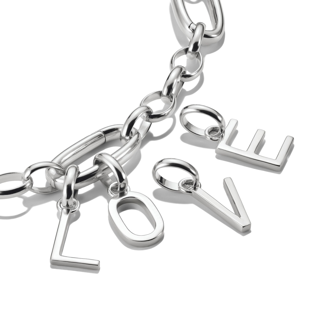 Thomas Sabo Charm-Anhänger Buchstabe L Connect Silber