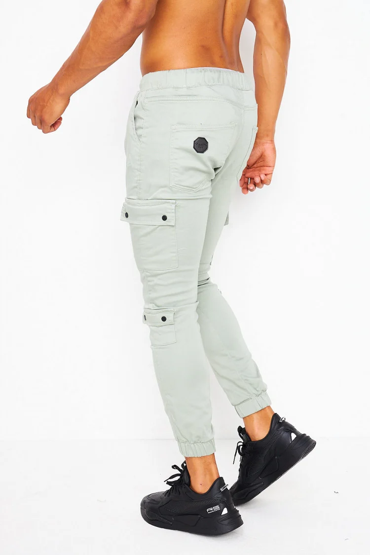 Joggerpant vert cargo / Project X - T19939