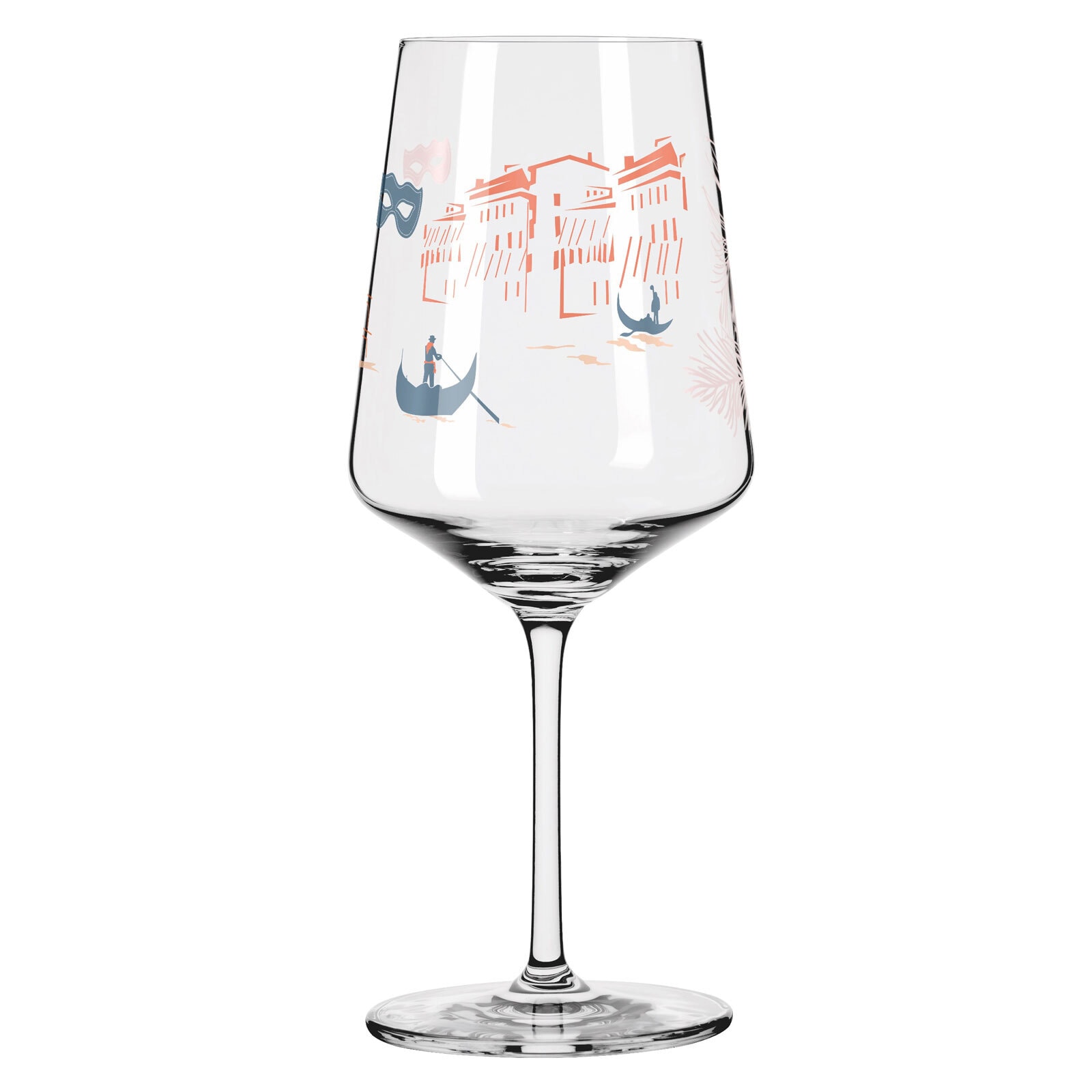 RITZENHOFF Aperitifglas SOMMERRAUSCH 4er Set Illustatrionen Kristallglas