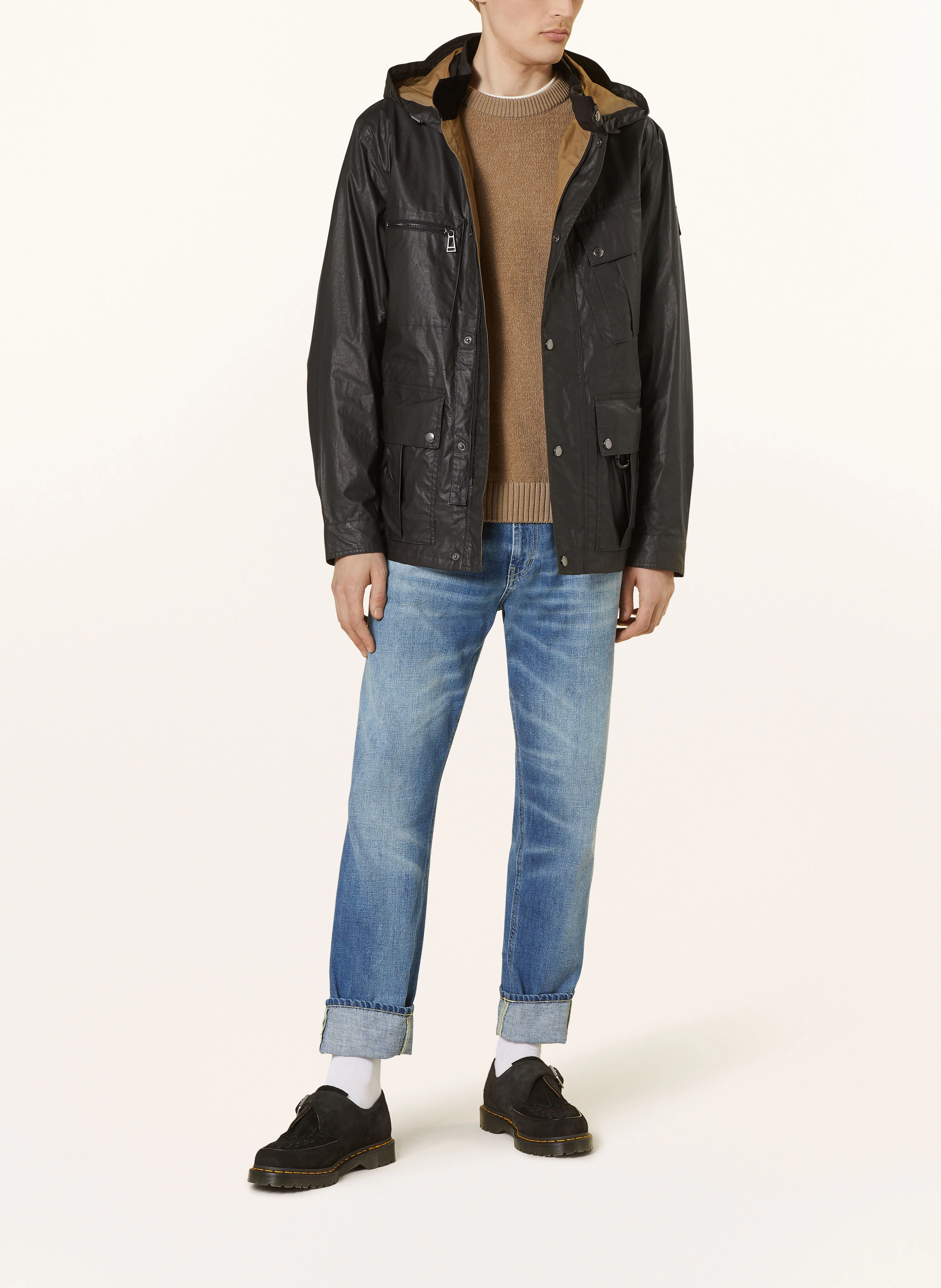 BELSTAFF Fieldjacket CENTENARY mit abnehmbarer Kapuze