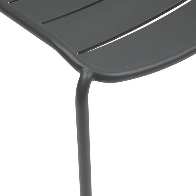 Chaise de jardin empilable ALEGORIA Graphite