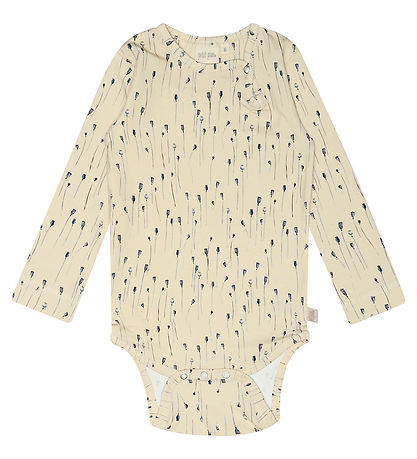 Petit Piao Body L/æ - Poppy AOP