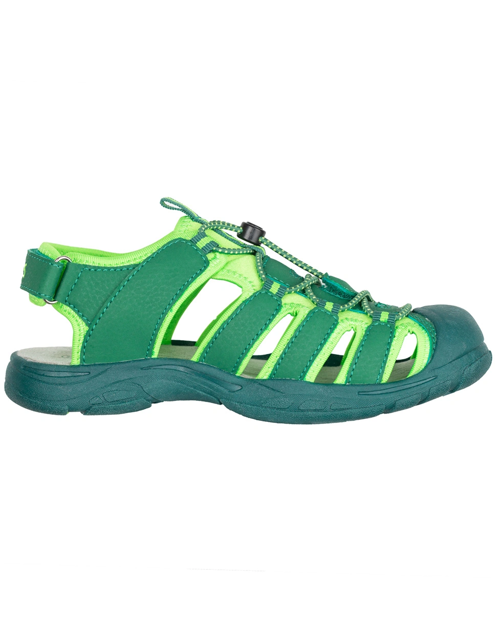 Trekking-SandaKids KVALVIKA in dark green/light green