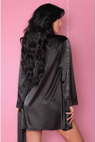 Jacqueline Nightwear Set - Zwart