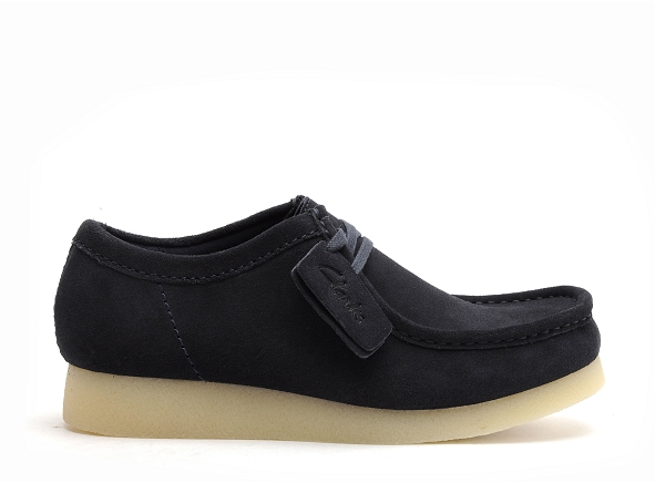 Clarks basses homme wallabeeevo bleu