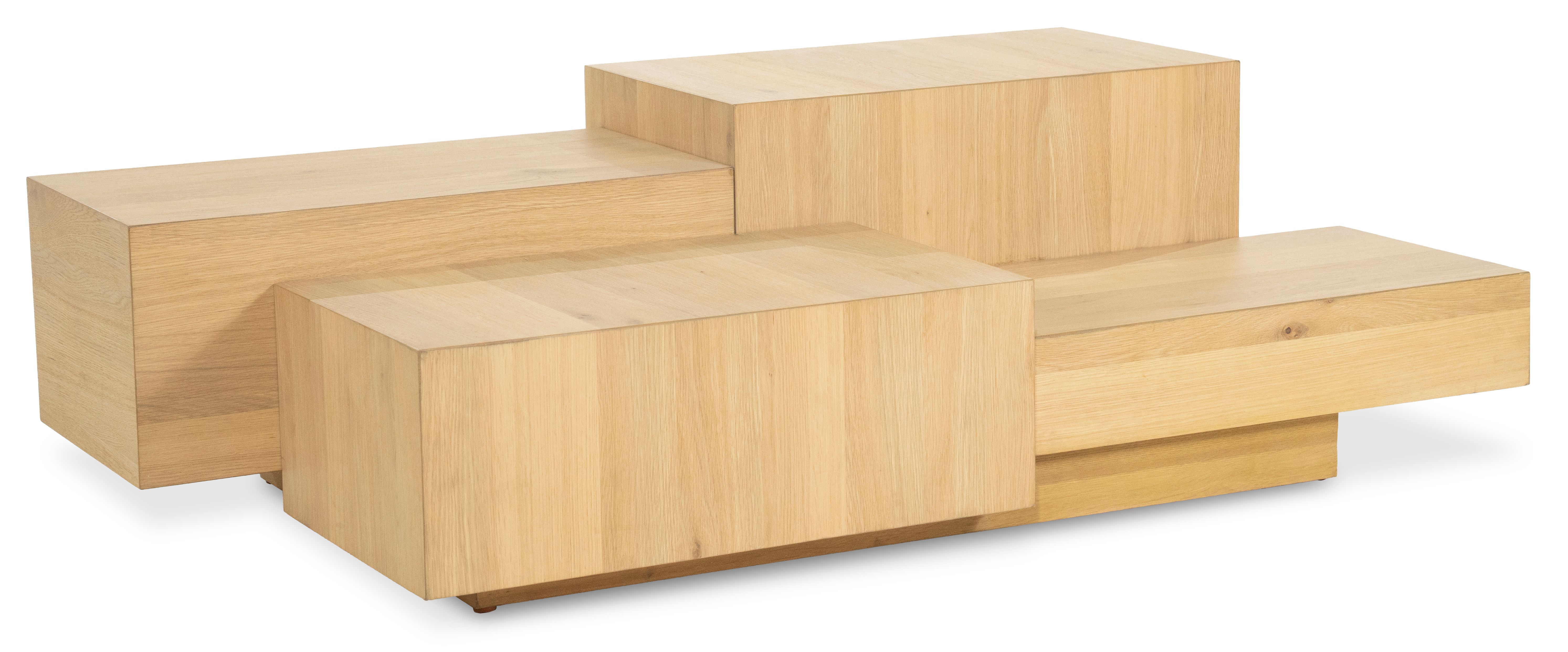 Salontafel 96388 naturel Quinten B140 x D75 x H40 cm