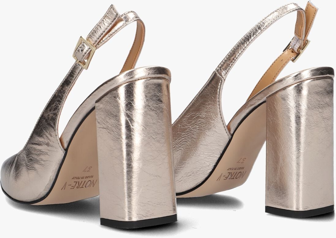 NOTRE-V gouden notre-v pumps 27113