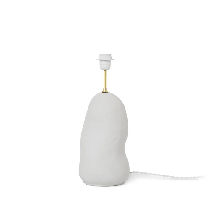 Ferm Living - Hebe Tischleuchte Basis medium, H 30 cm / off-white