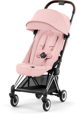 Cybex COYA Trille, Peach Pink/Chrome Dark Brown