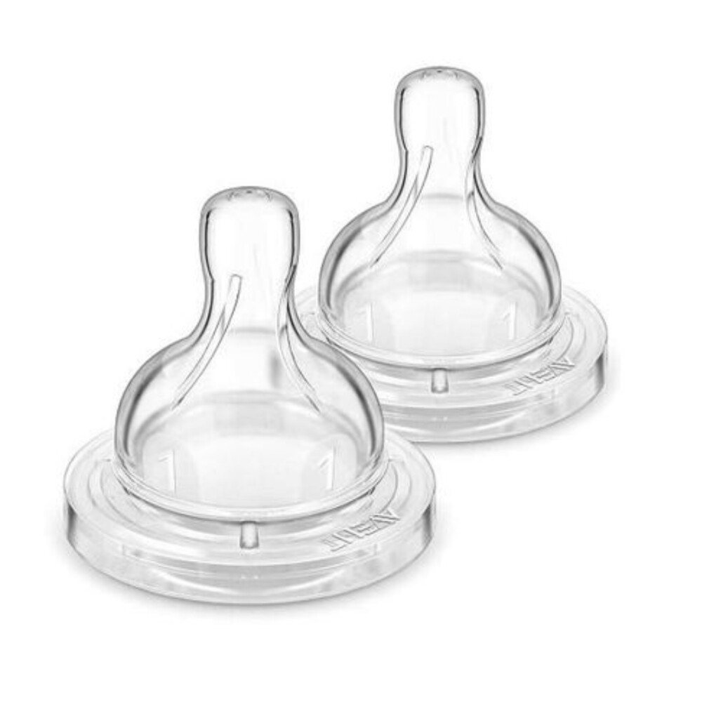 Philips Avent Flesspeen Classic+ Newborn Flow 12 stuks