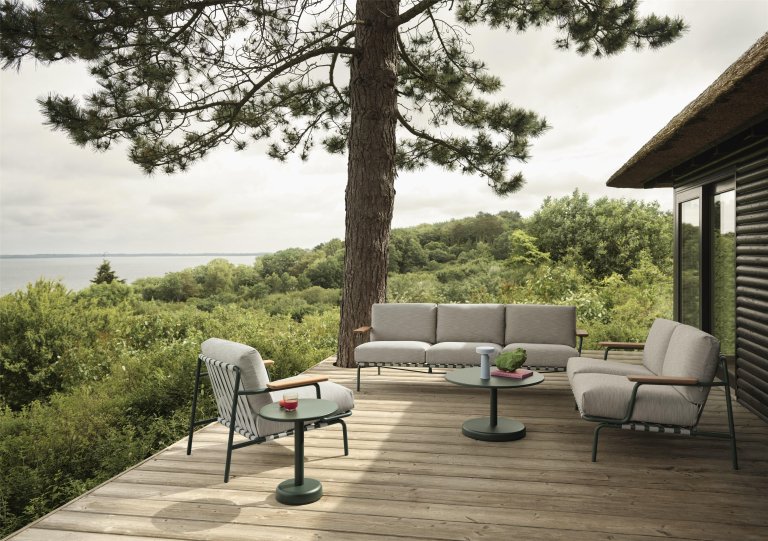 Muuto Settle lounge fauteuil grijs