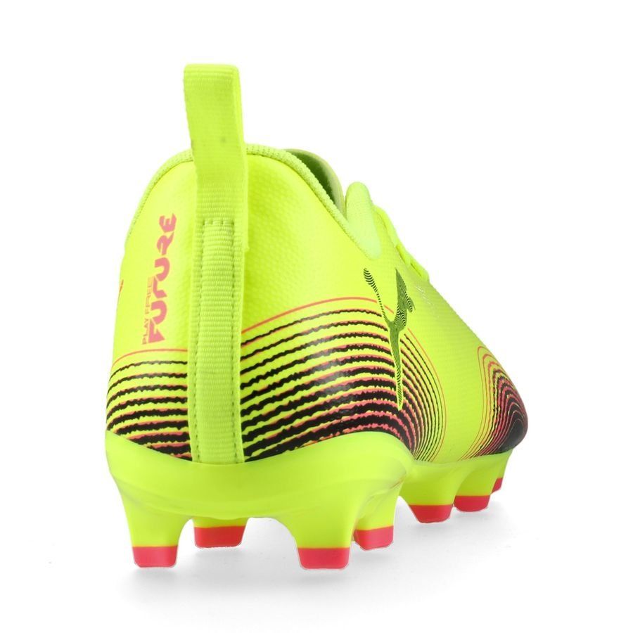 PUMA Future 8 Play FG/AG Audacity - Jaune/Noir/Sun Struck Enfant