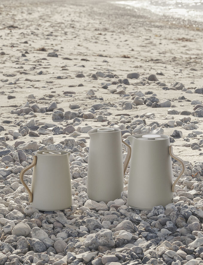Stelton Emma termokande, te 1 l, sand Sand